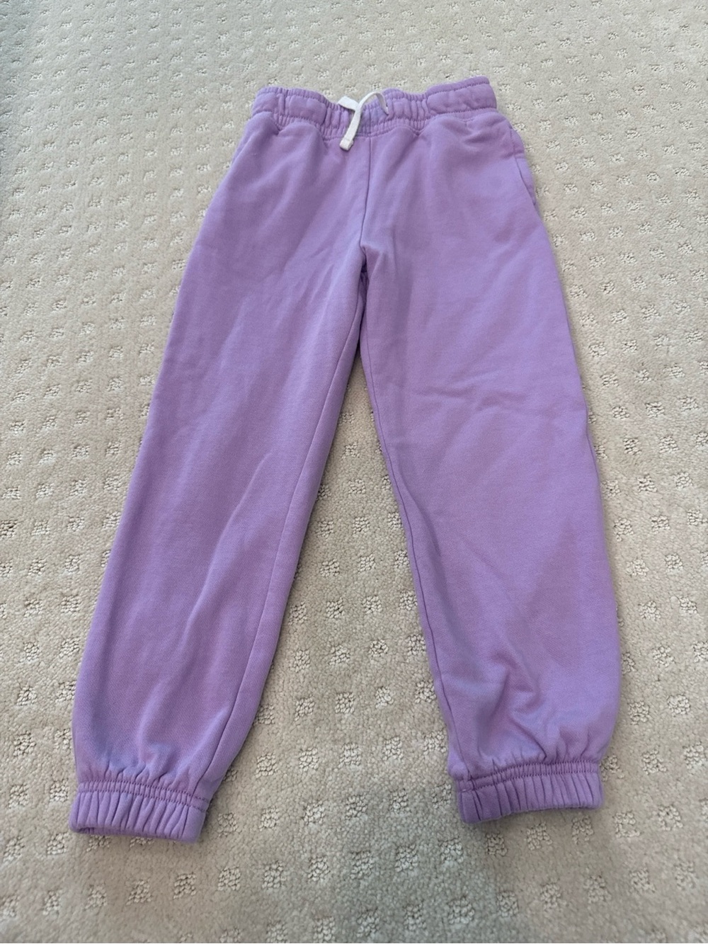 Old Navy Girls Lavender Fleece Jogger Sweatpants Size 5T